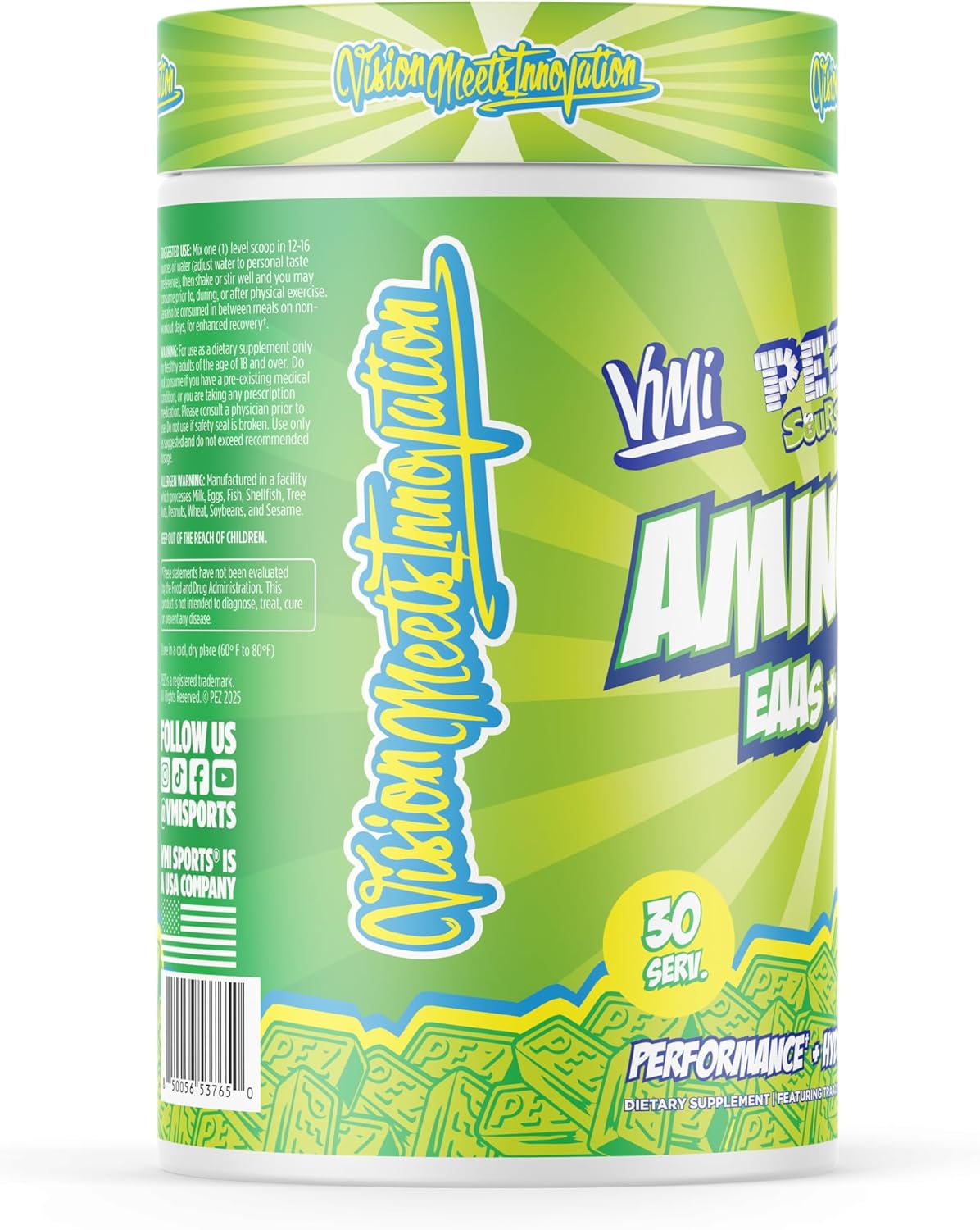 پودر آمینو اسید و گلوتامین VMI Sports مدل Aminogex Ultra، 30 وعده