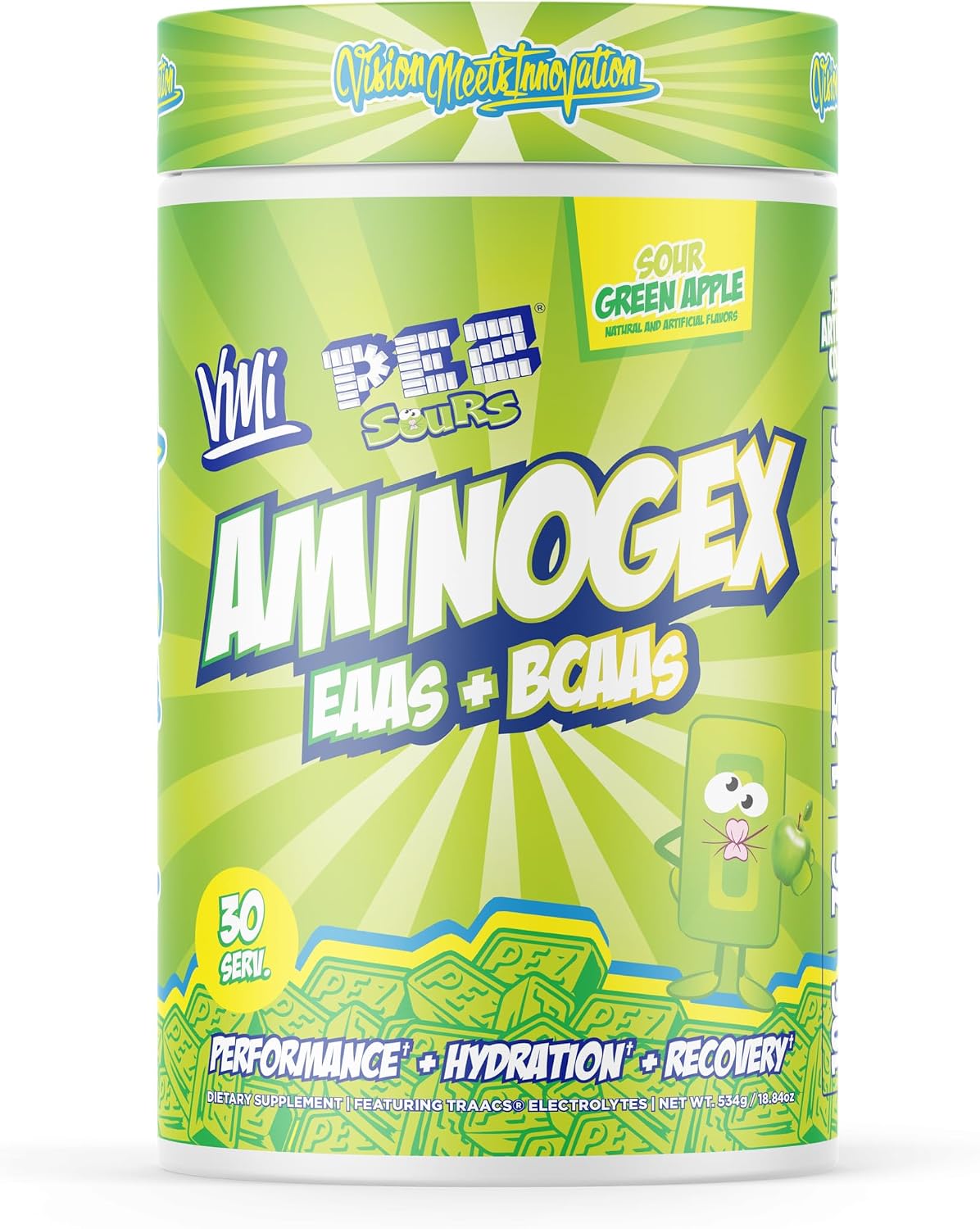 پودر آمینو اسید و گلوتامین VMI Sports مدل Aminogex Ultra، 30 وعده