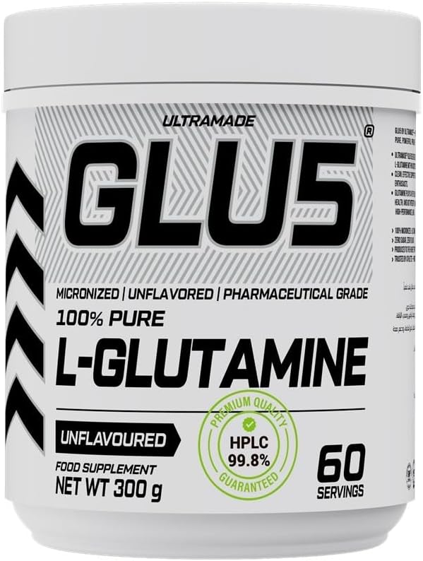پودر مکمل سلامت گوارش C5 مدل GLU5، 300 گرم، 60 وعده، بدون طعم