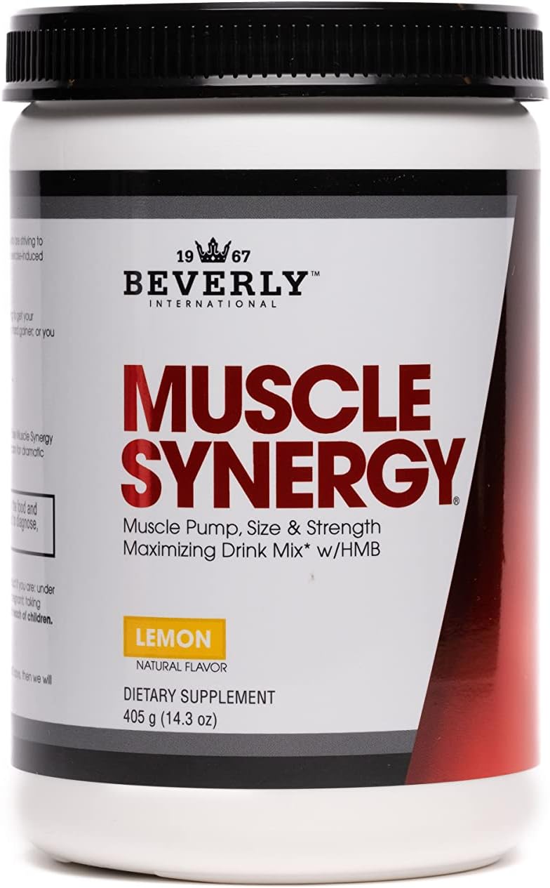 پودر کراتین و HMB Beverly International مدل Muscle Synergy، 403 گرم