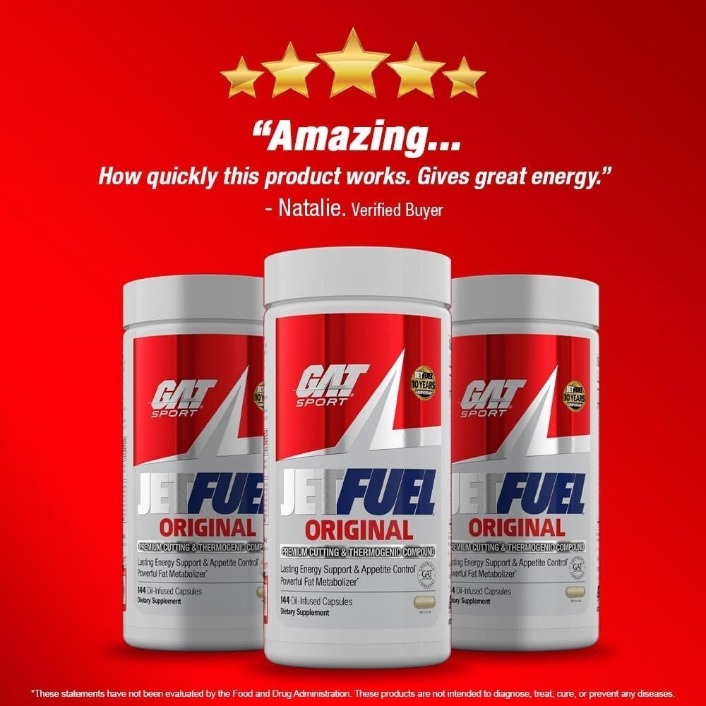 مکمل چربی‌سوز GAT SPORT مدل Jetfuel