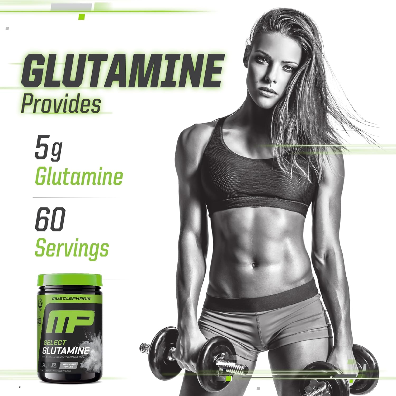 مکمل گلوتامین MusclePharm