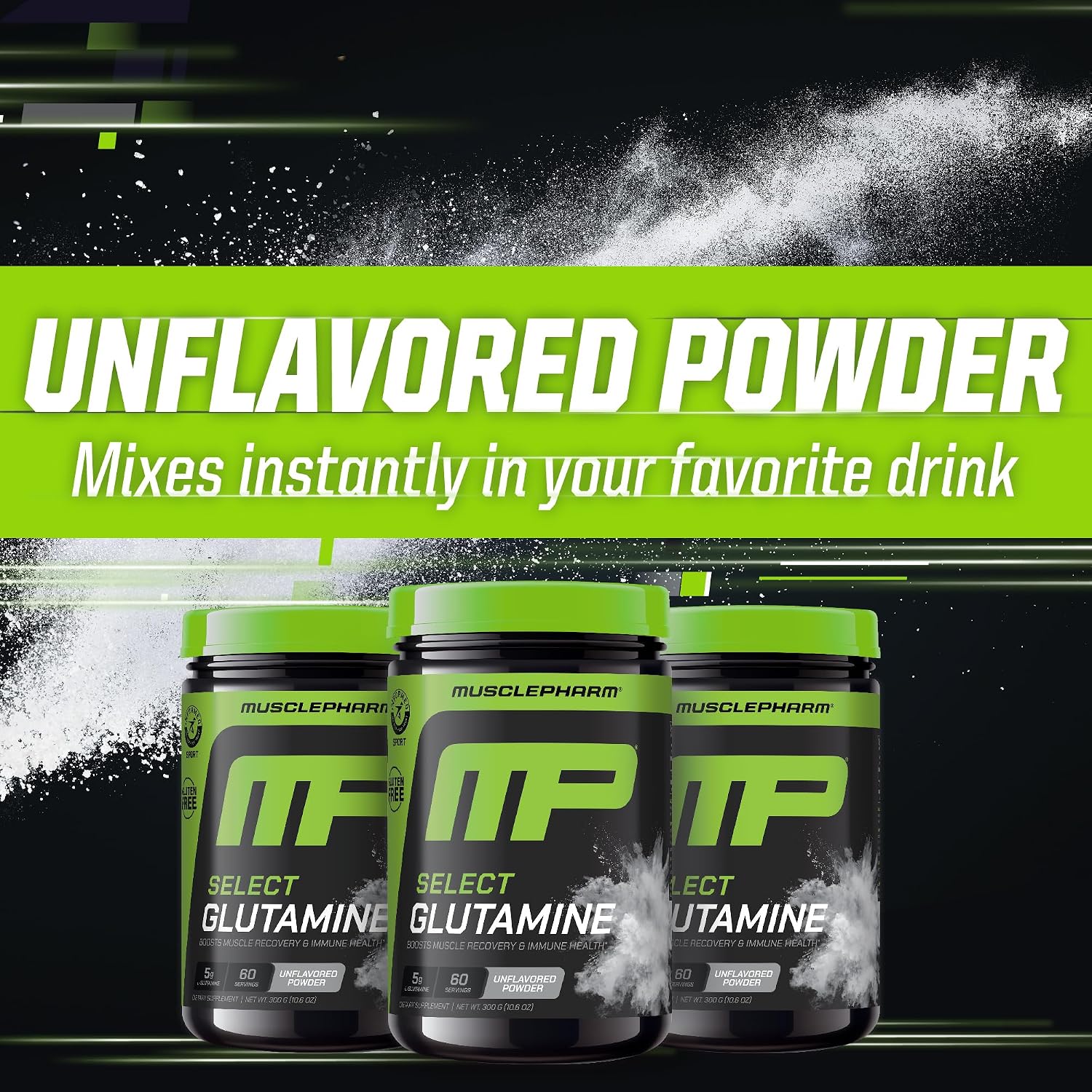 مکمل گلوتامین MusclePharm