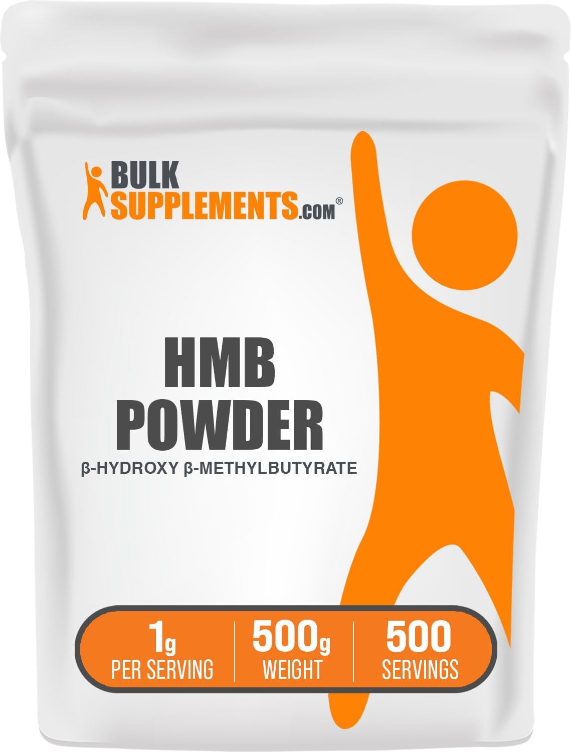 پودر HMB BulkSupplements، 500 گرم