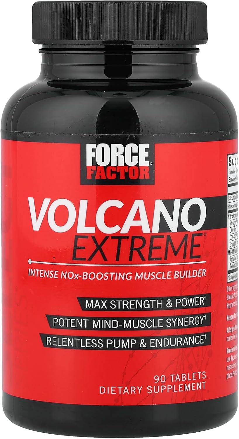 پودر پری‌ورک‌اوت Force Factor، 90 قرص