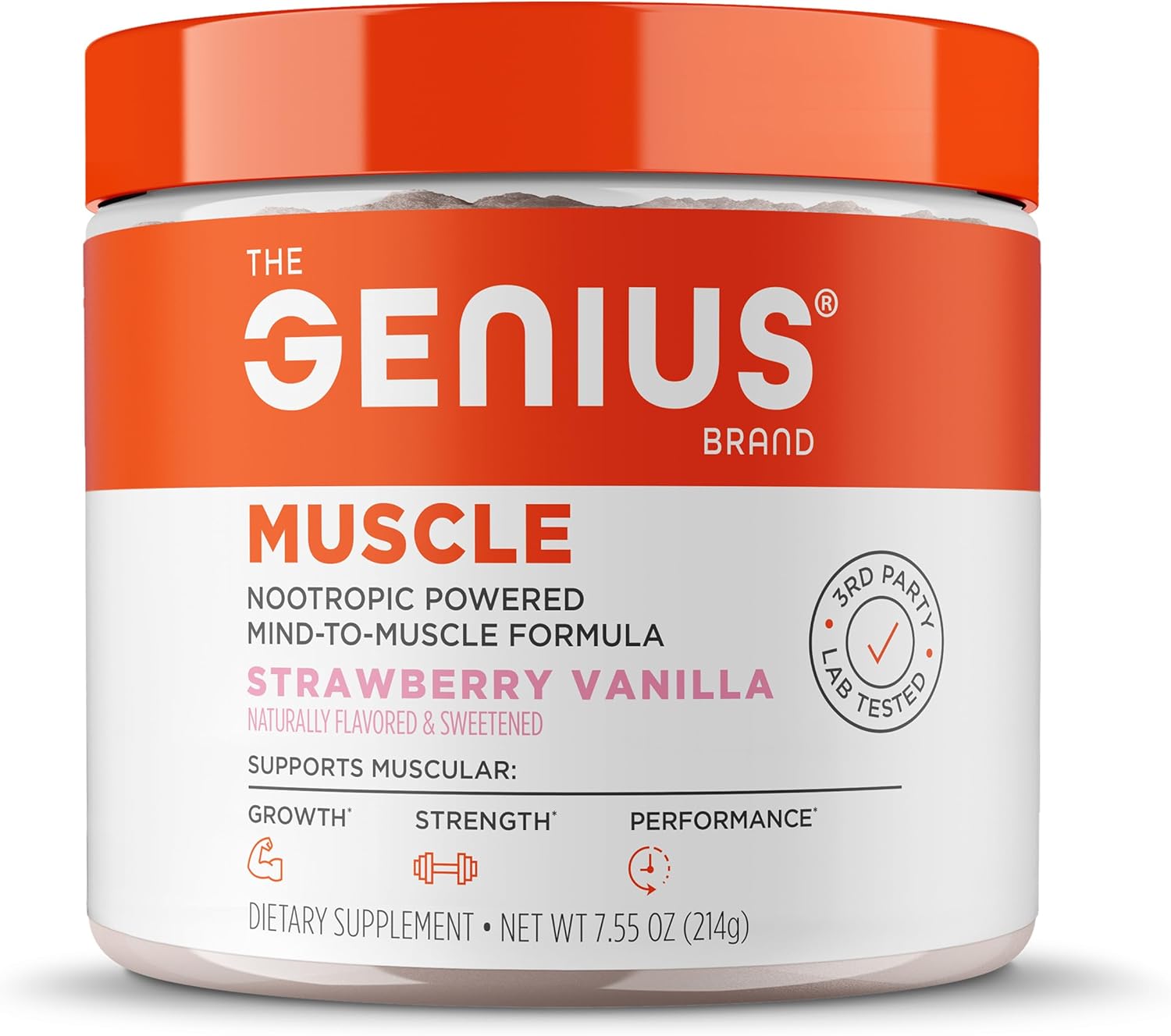 پودر گینر The Genius Brand مدل Muscle Builder