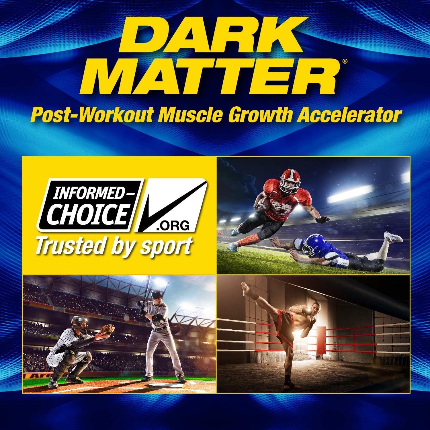 مکمل ریکاوری بعد از تمرین Maximum Human Performance مدل Dark Matter، 20 وعده