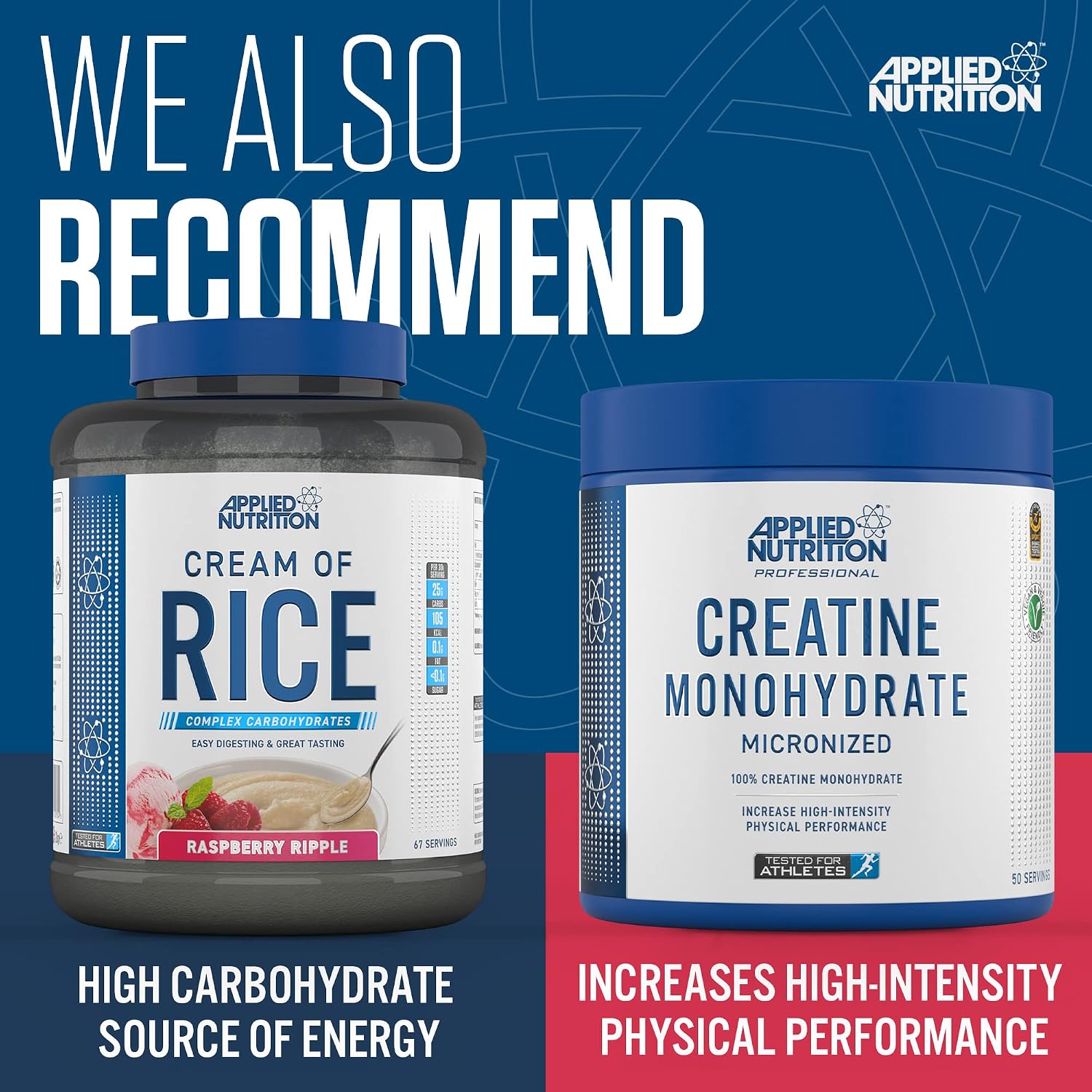 پودر گینر Applied Nutrition مدل Critical Lean Mass Gainz، 2.4 کیلوگرم، طعم وانیل