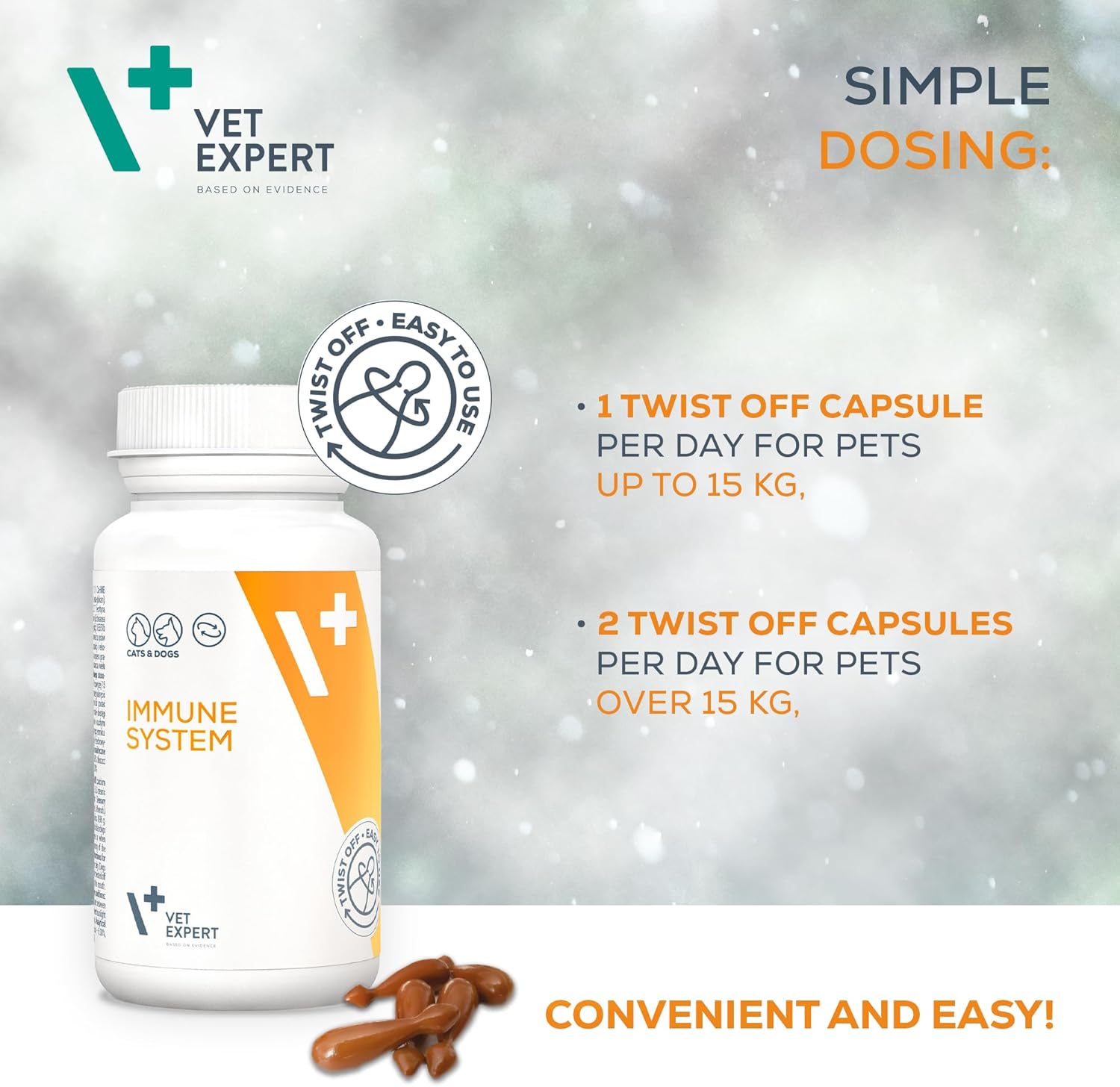 مکمل عضلانی حیوانات Vet Expert، 30 کپسول