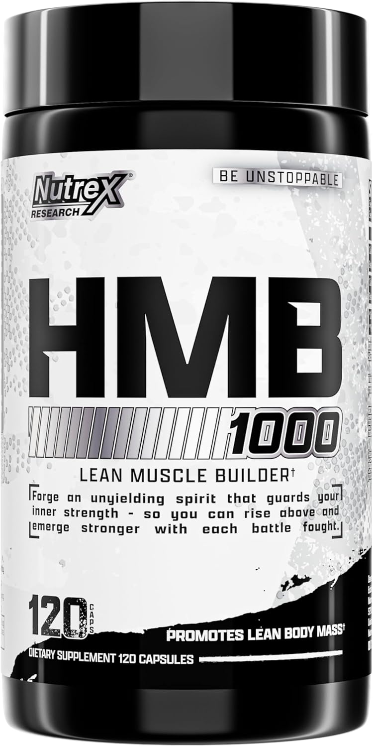 کپسول HMB Nutrex Research مدل HMB 1000، 1000 میلی‌گرم HMB، 120 کپسول