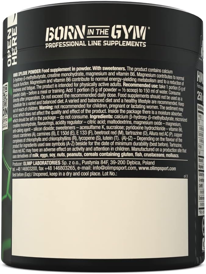 پودر پری‌ورک‌اوت Olimp Sport Nutrition مدل HMB Xplode