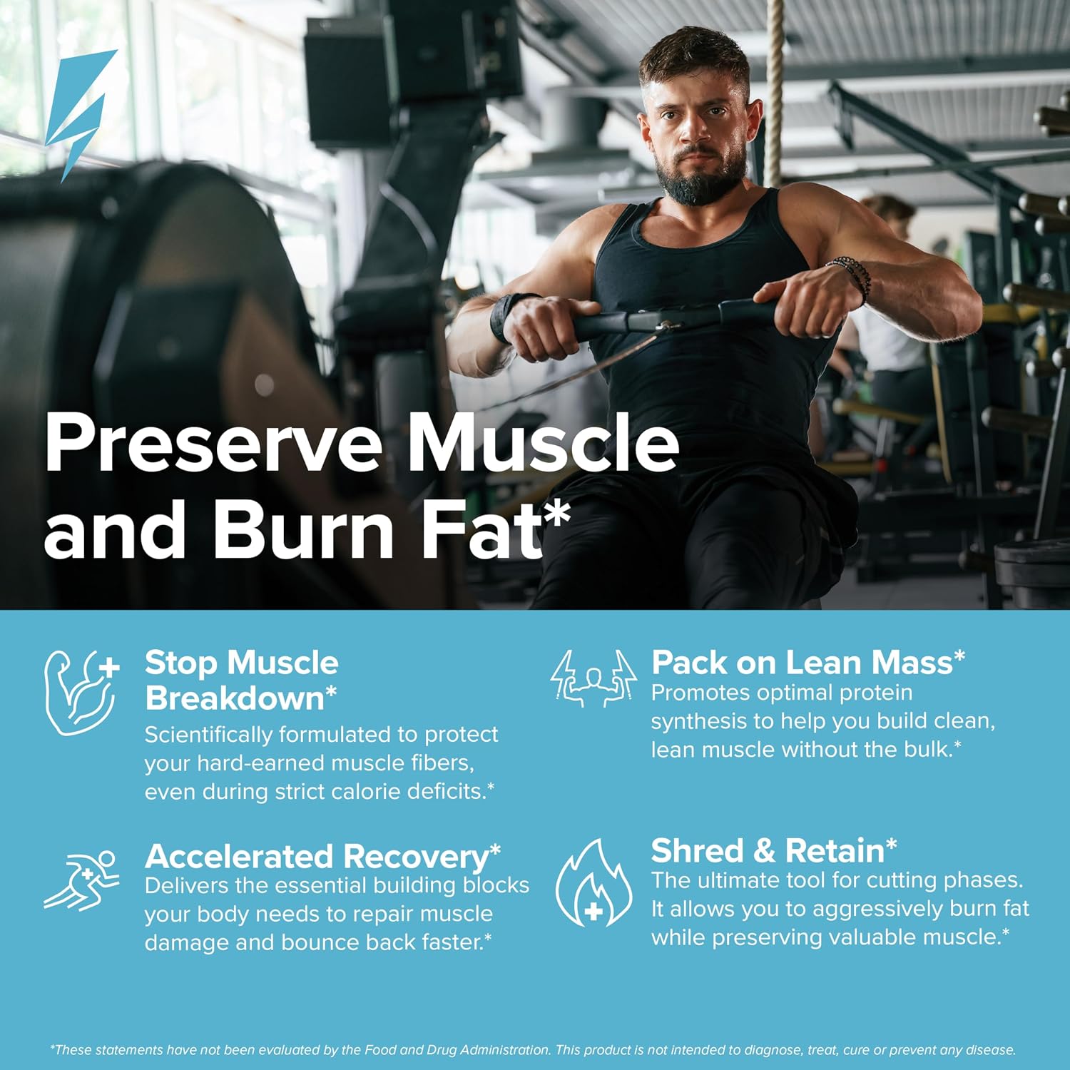 کپسول HMB InnoSupps مدل HMB+، 1500 میلی‌گرم HMB، 150 کپسول