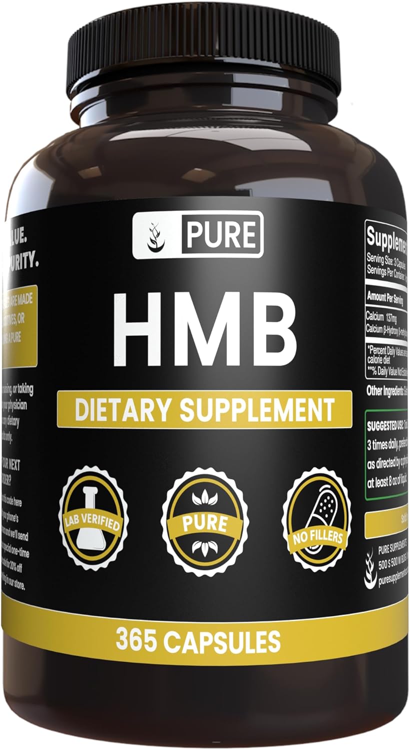 کپسول HMB Pure Original Ingredients، 365 کپسول