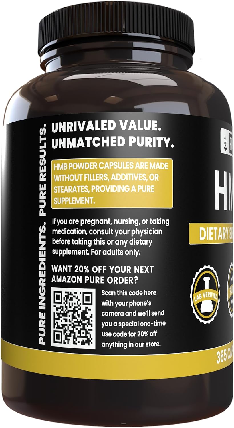 کپسول HMB Pure Original Ingredients، 365 کپسول
