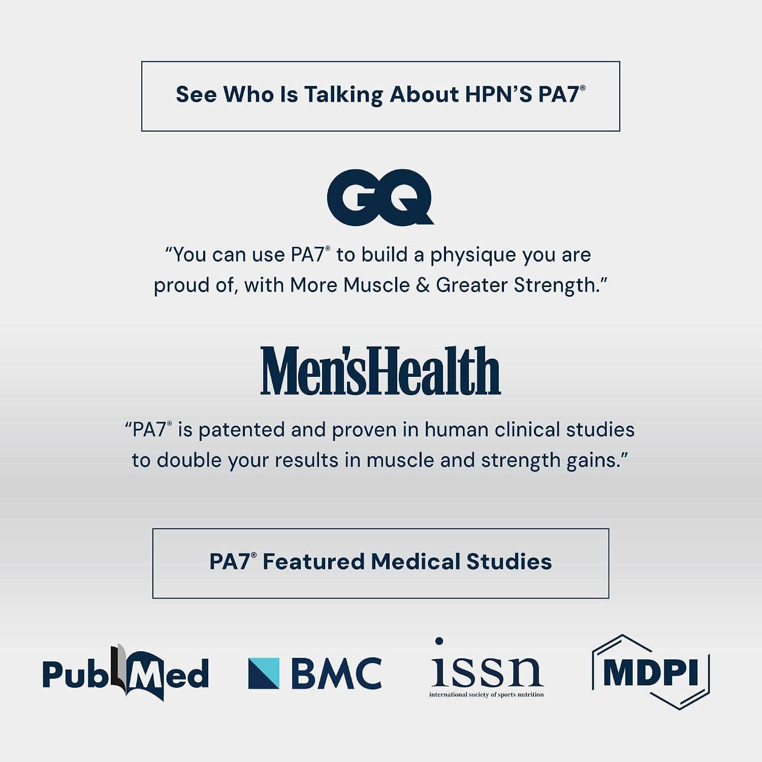 مکمل عضله‌ساز HPN مدل Muscle Builder