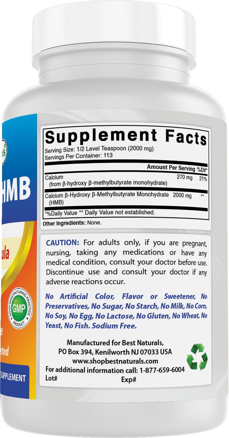 پودر HMB Best Naturals، 8 اونس