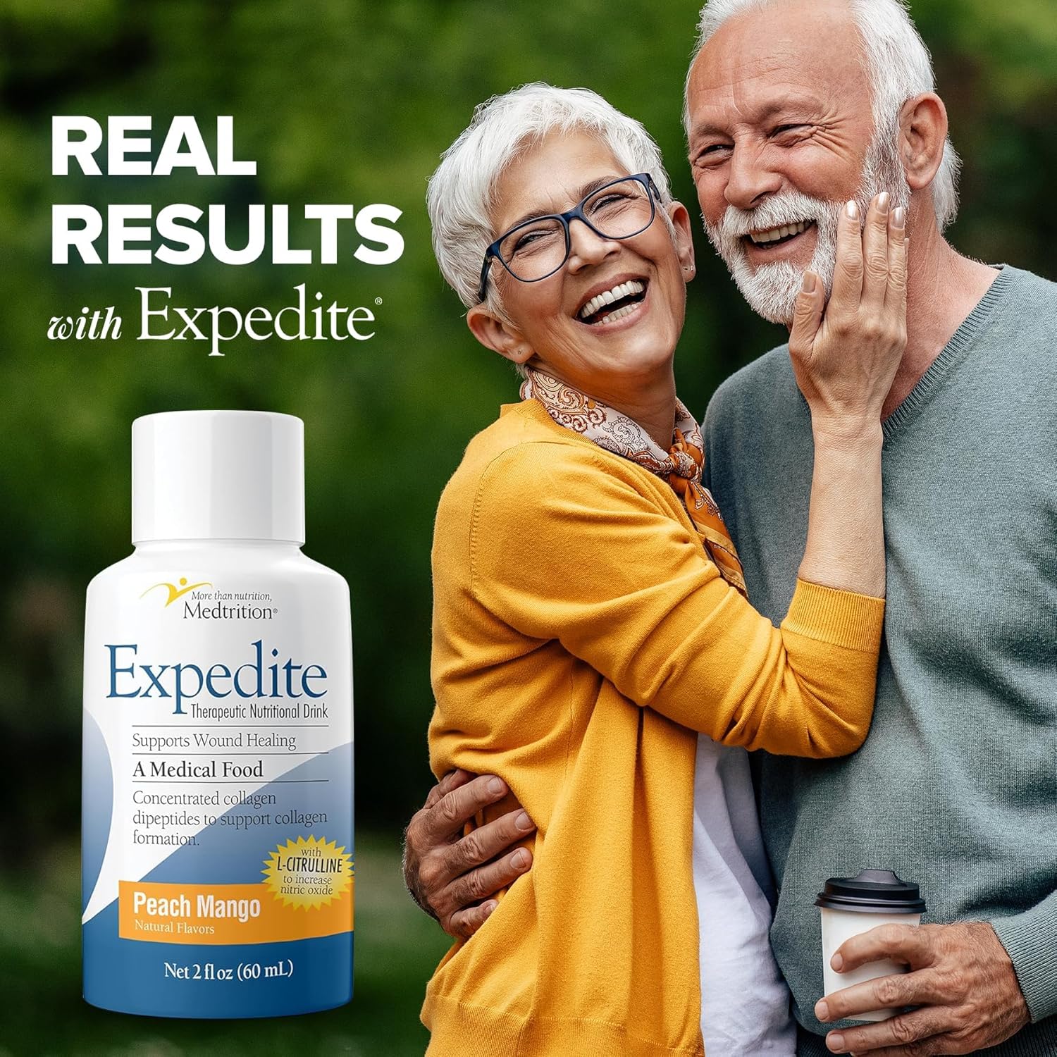 پودر تغذیه درمانی Medtrition مدل Expedite Liquid Collagen، 24 بسته، 24 بطری