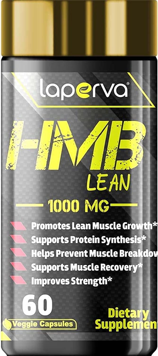 کپسول HMB Laperva مدل Lean HMB، 1000 میلی‌گرم HMB، 60 کپسول