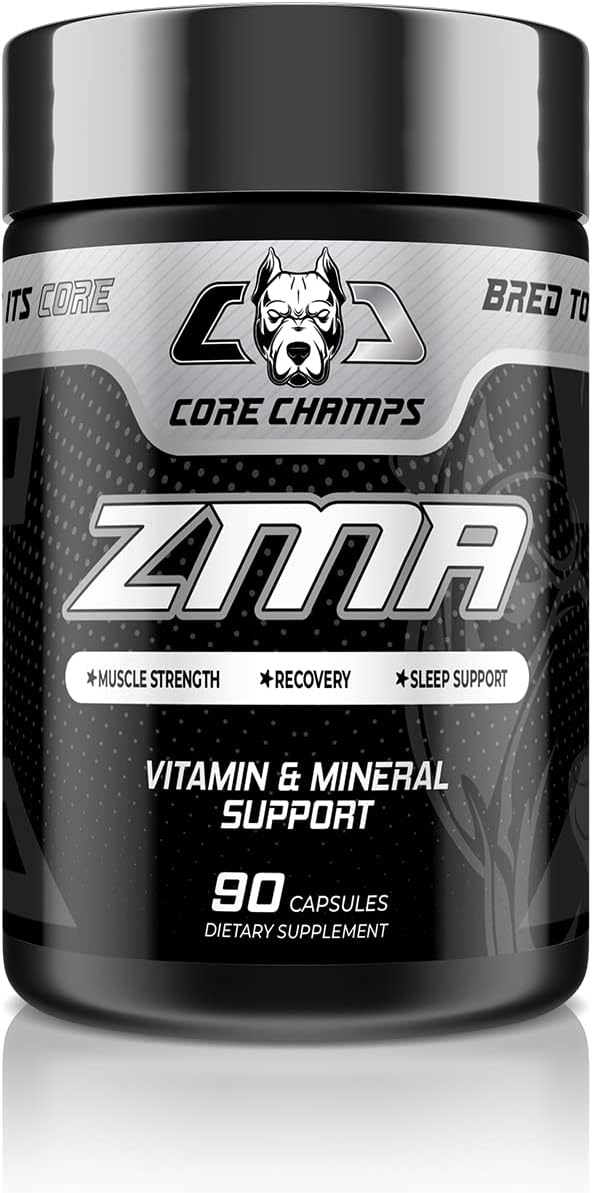 مکمل ZMA زینک و منیزیم Core Champs، 90 کپسول