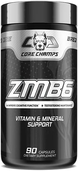 مکمل ZMA زینک و منیزیم Core Champs، 90 کپسول