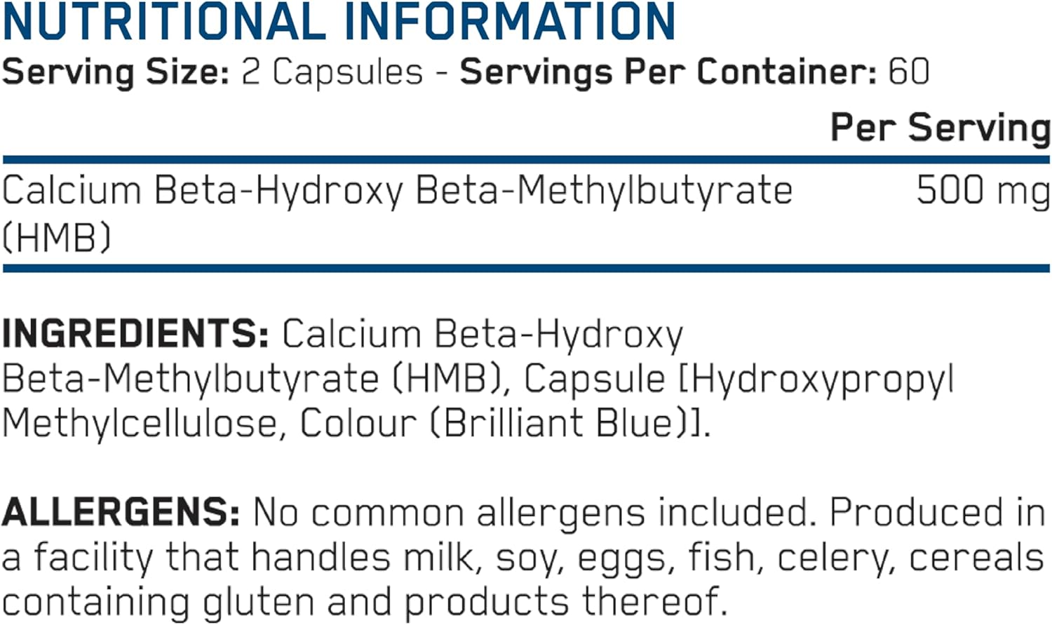 کپسول HMB Applied Nutrition، 120 کپسول