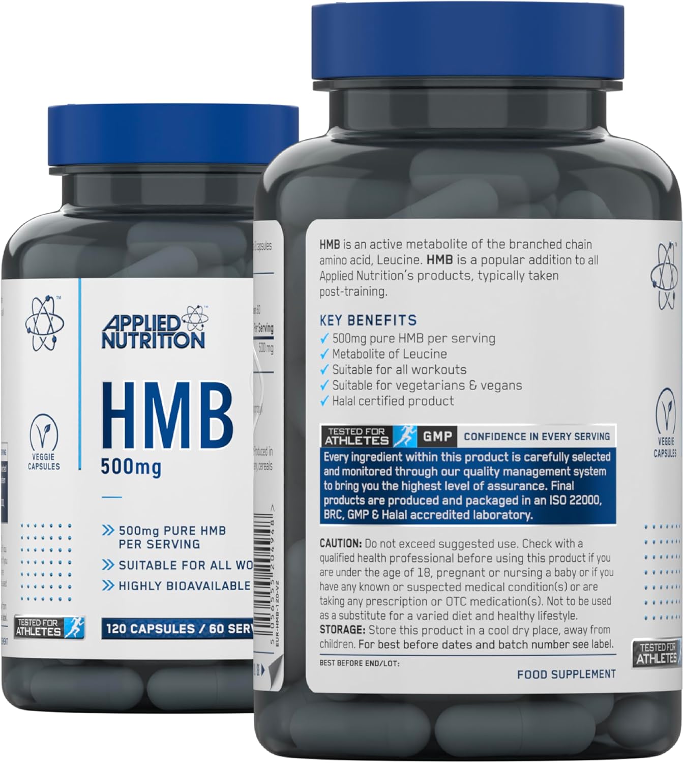 کپسول HMB Applied Nutrition، 120 کپسول