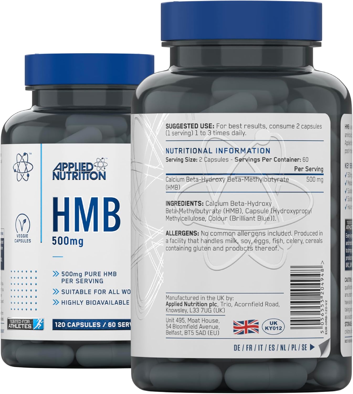 کپسول HMB Applied Nutrition، 120 کپسول