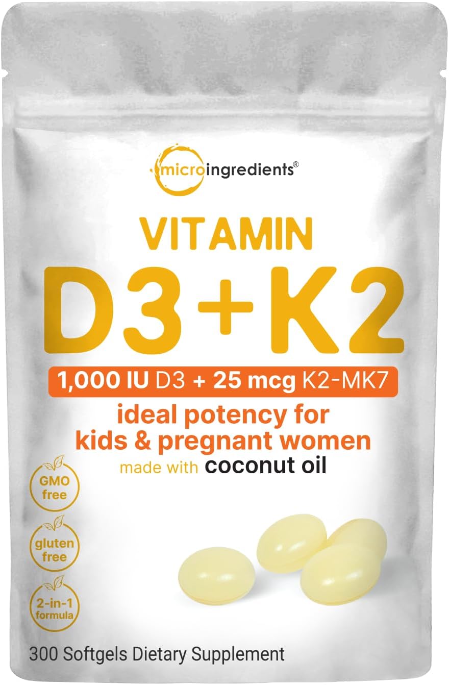مکمل ویتامین و مواد معدنی Micro Ingredients، 300 سافت‌ژل