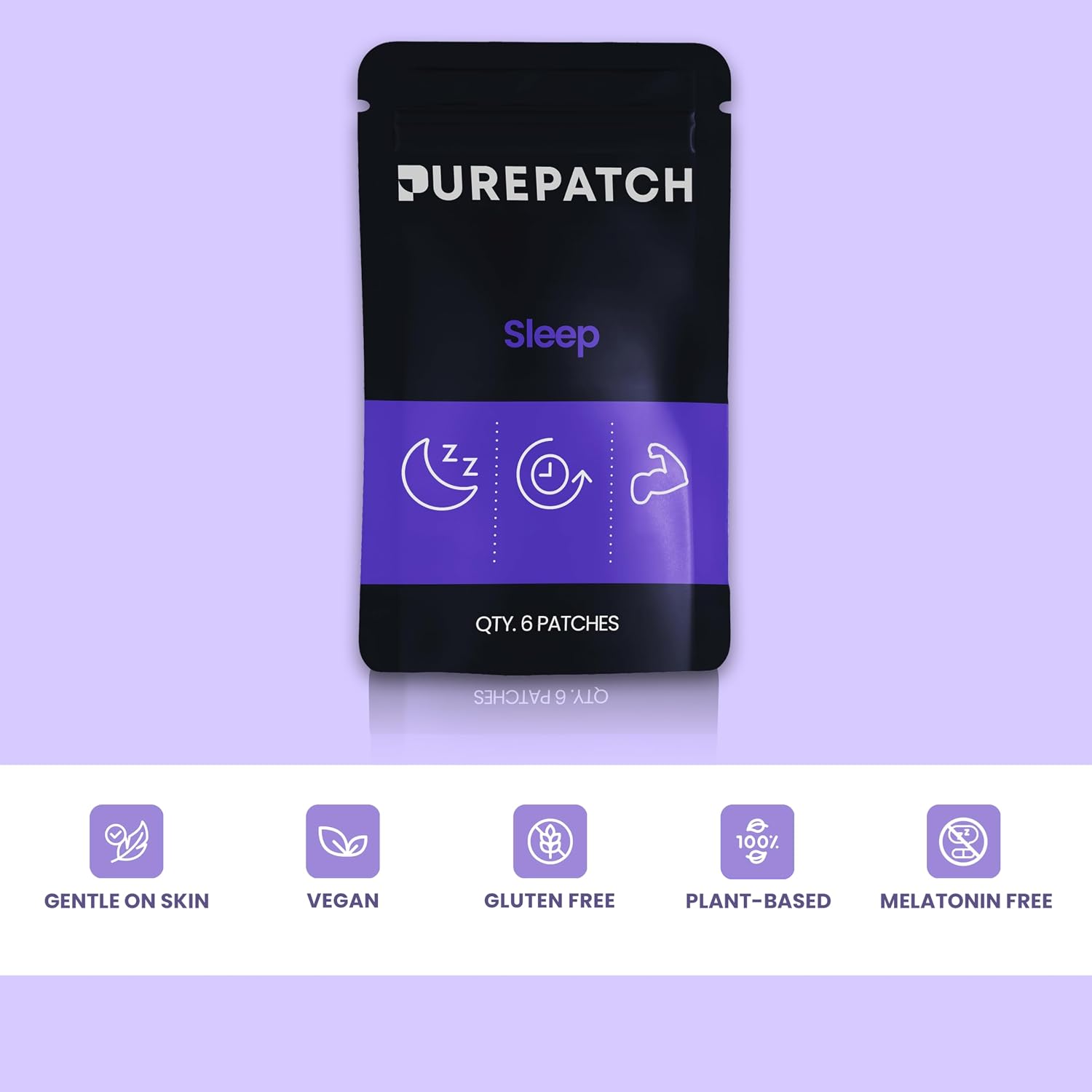 پچ مکمل خواب Pure Patch مدل Sleep Topical Nutrition Patch، 30 بسته