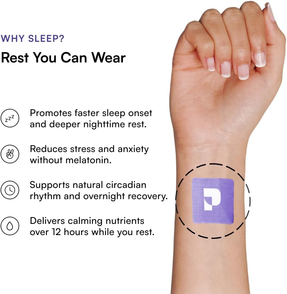 پچ مکمل خواب Pure Patch مدل Sleep Topical Nutrition Patch، 30 بسته