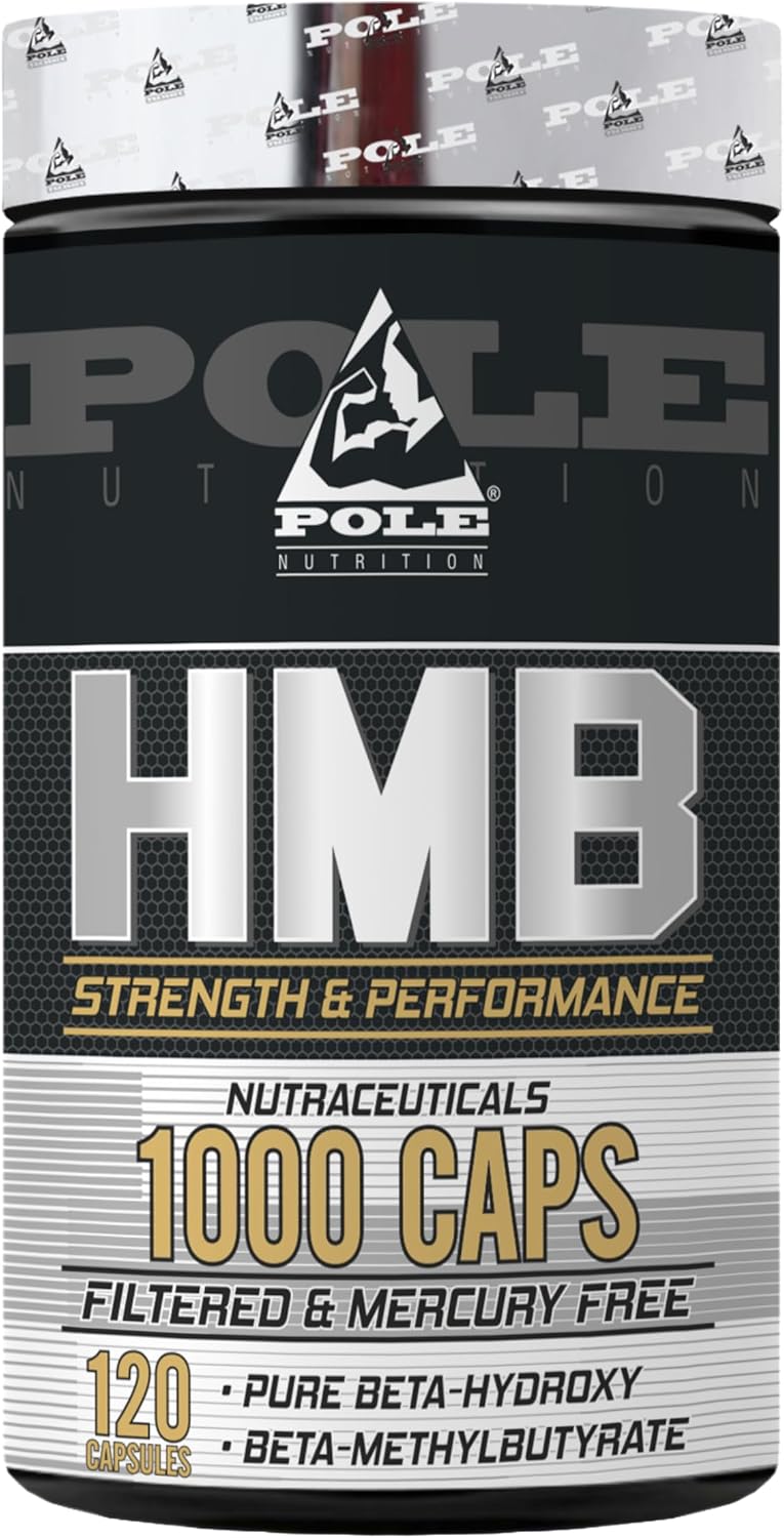 مکمل HMB Pole Nutrition مدل Strength & Performance، 120 وعده