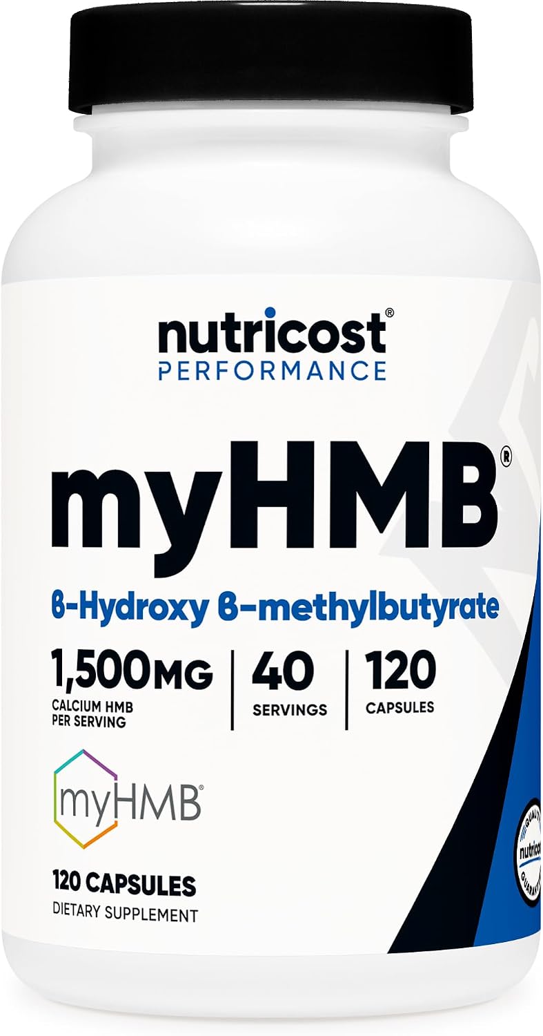 کپسول HMB Nutricost، 40 وعده، 120 کپسول