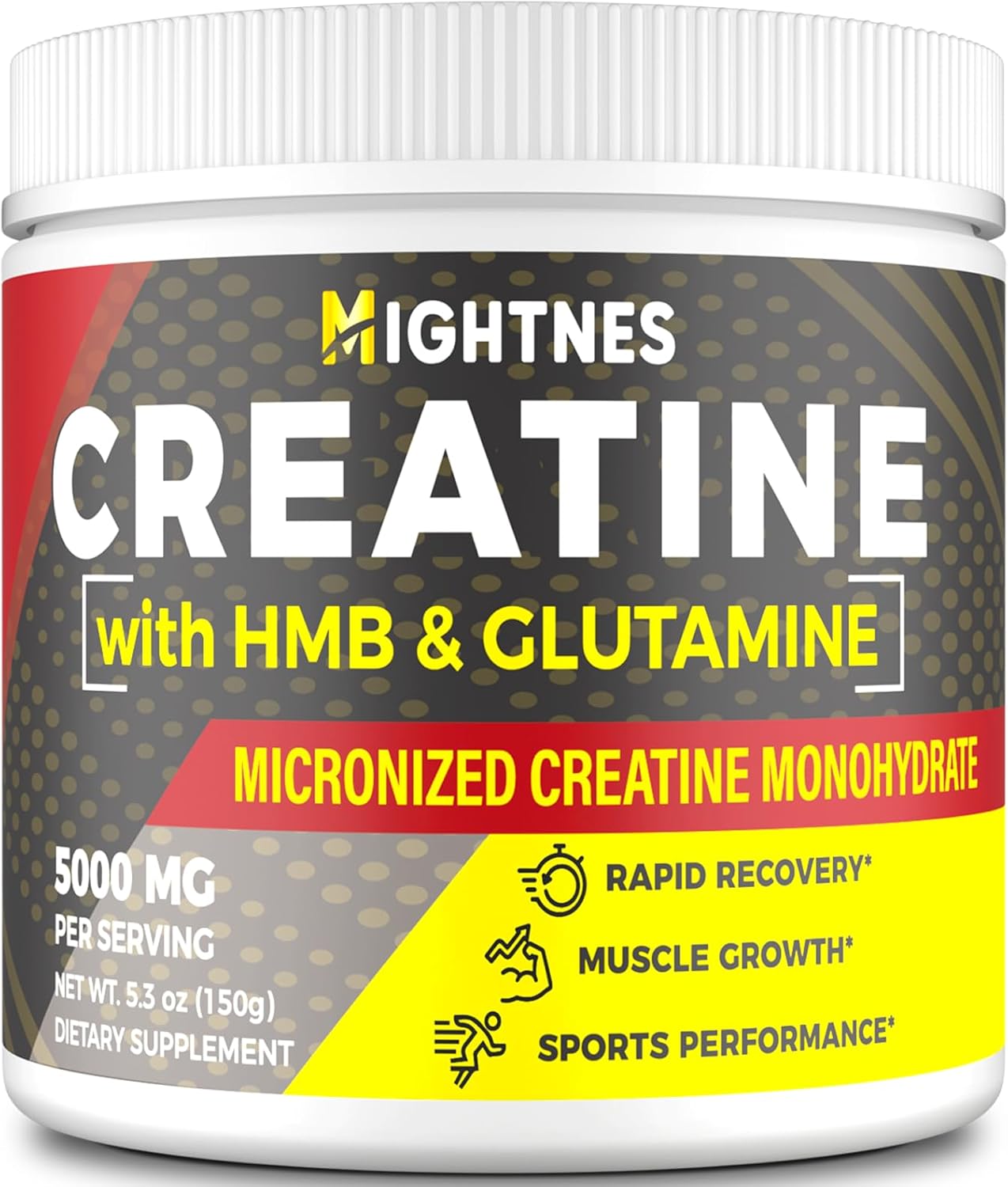 پودر کراتین و HMB Mightnes مدل Creatine HMB، 30 وعده