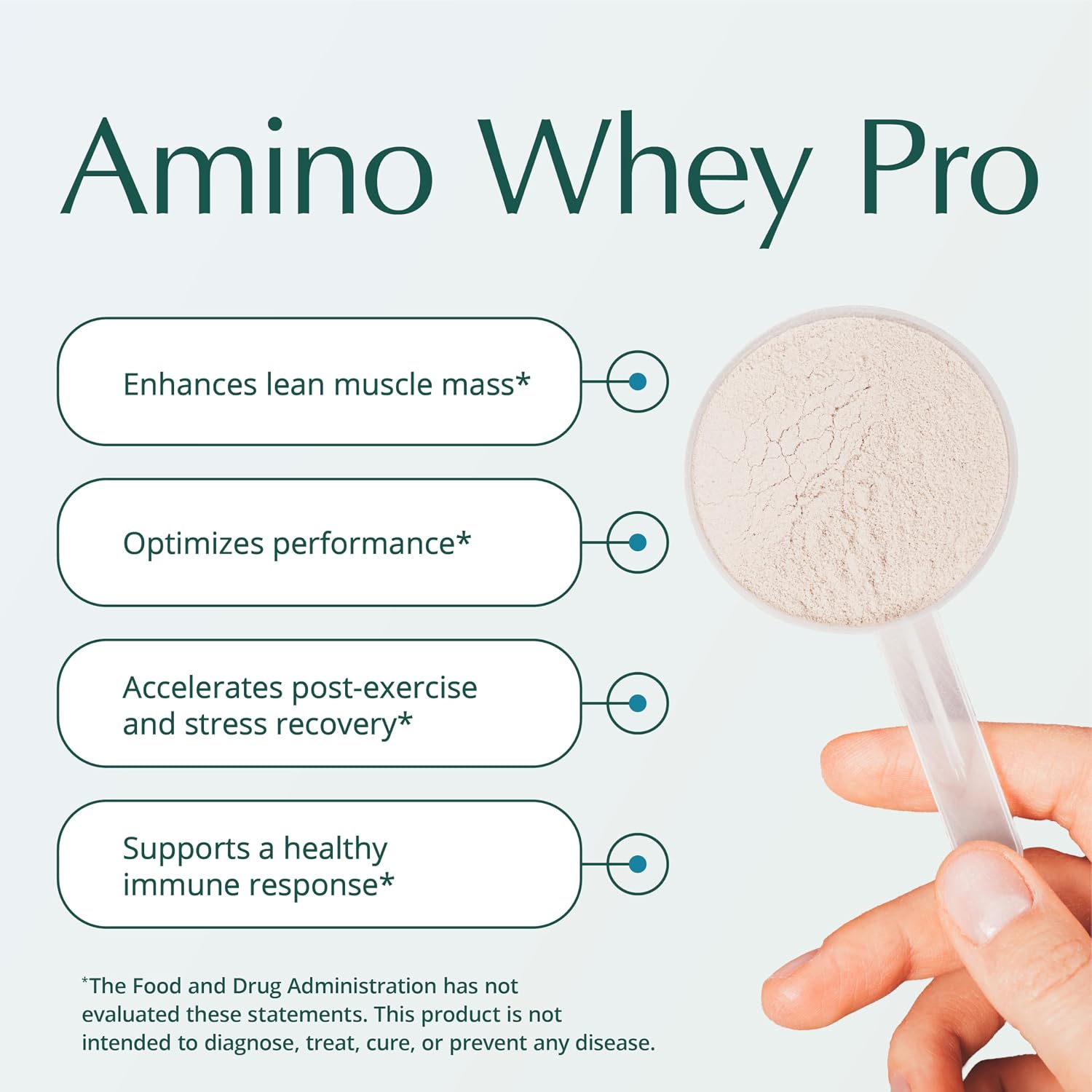 پودر پروتئین Natura Health Products مدل Amino Whey Pro Advantage، 30 وعده