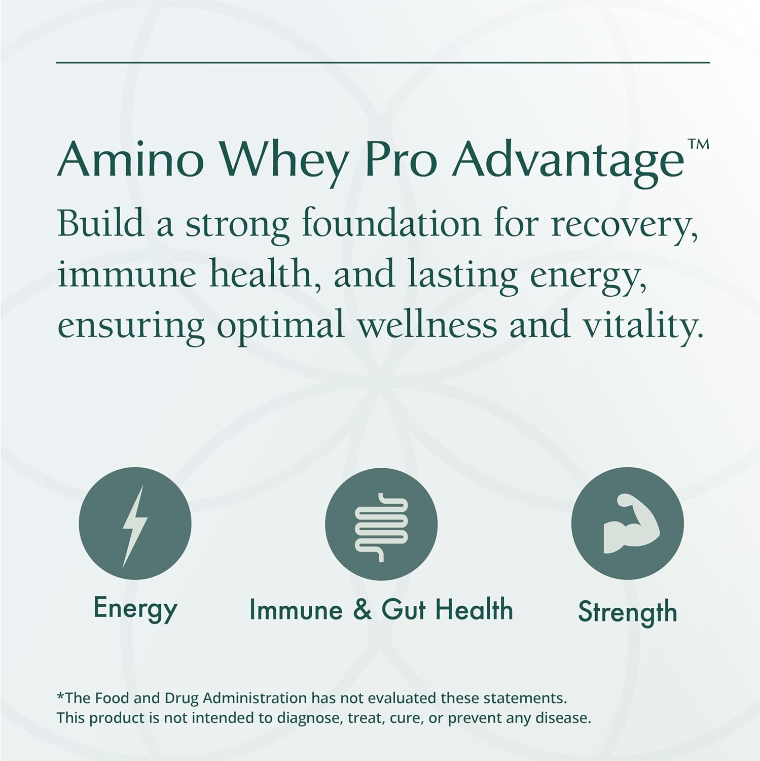 پودر پروتئین Natura Health Products مدل Amino Whey Pro Advantage، 30 وعده
