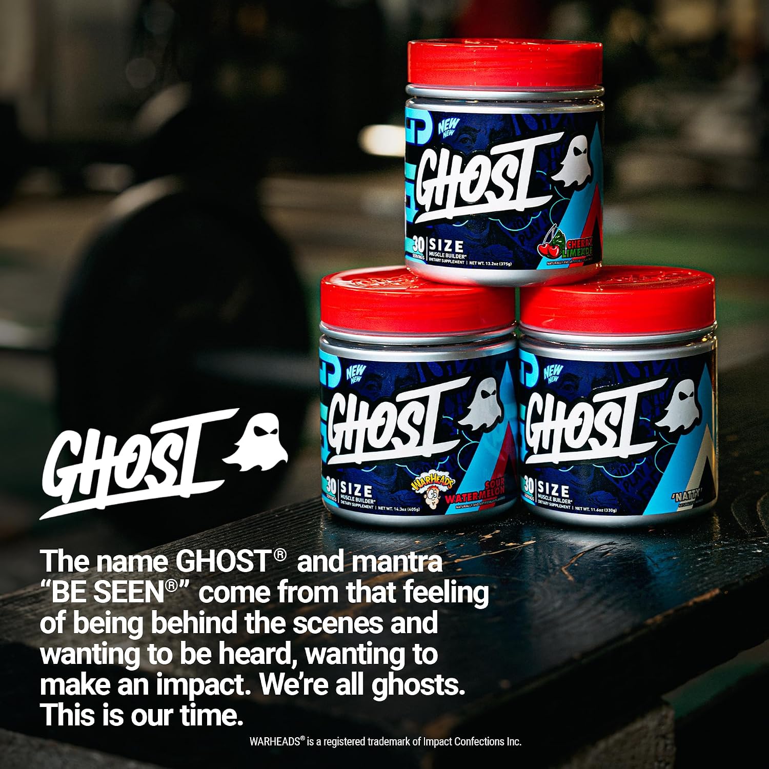 مکمل عضله‌ساز GHOST، 30 وعده، طعم لیموناد آلبالو