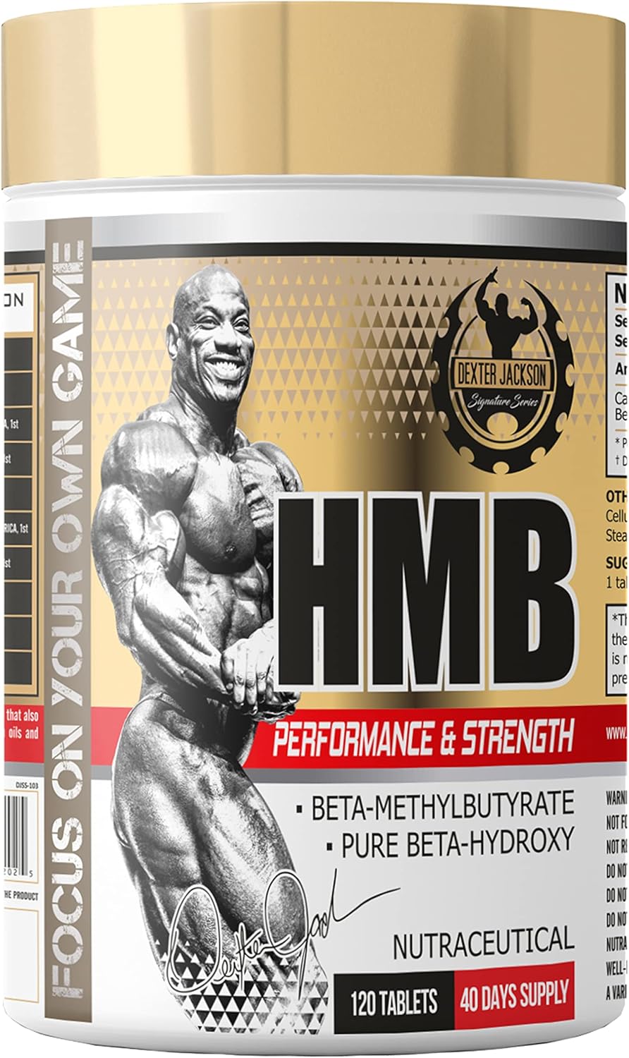 قرص HMB DEXTER JACKSON مدل Gold Signature Series، 120 قرص