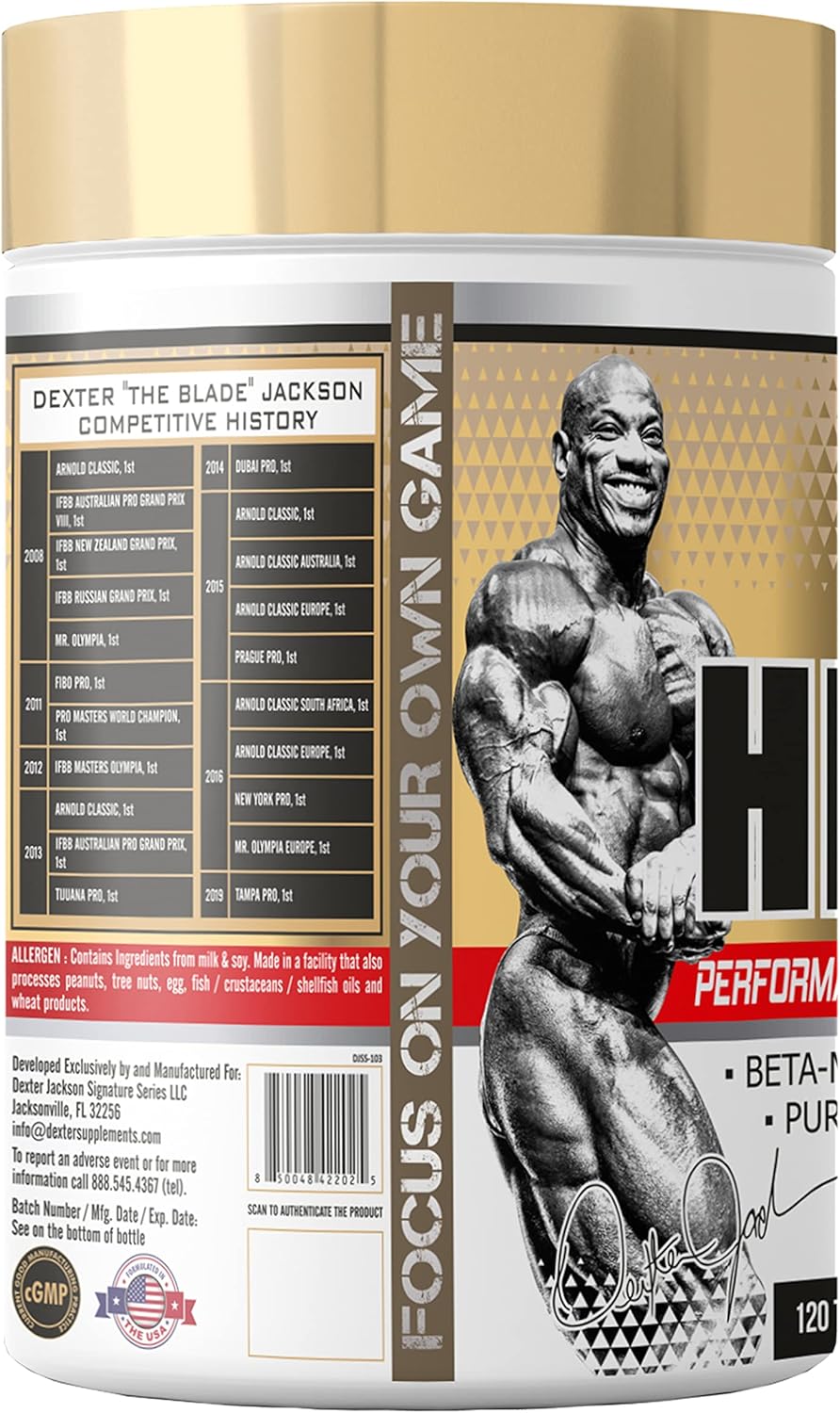 قرص HMB DEXTER JACKSON مدل Gold Signature Series، 120 قرص