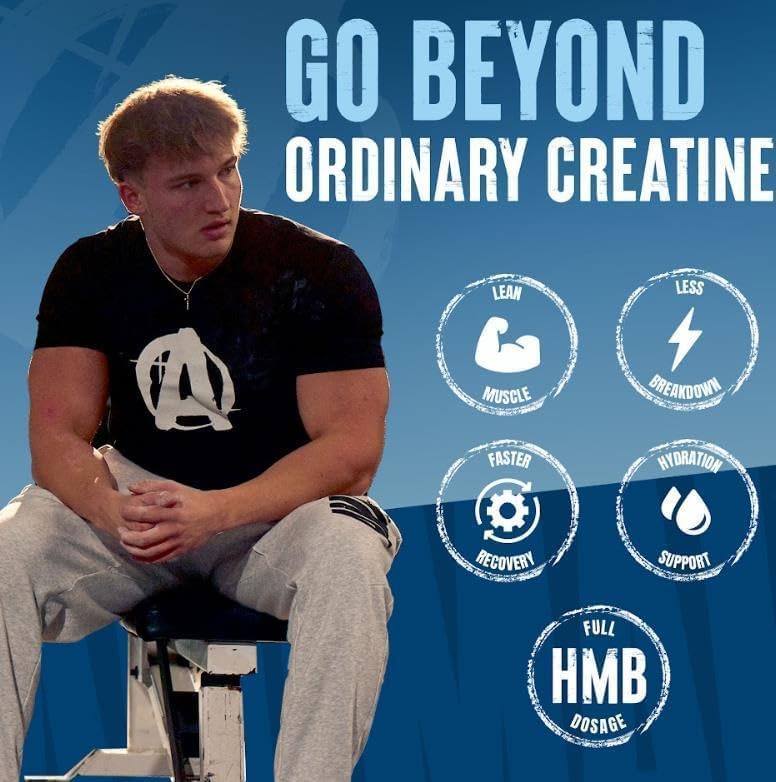 پودر کراتین و HMB Universal مدل Creatine HMB، 5 گرم کراتین، 3 گرم myHMB، 30 وعده، طعم پاور پانچ
