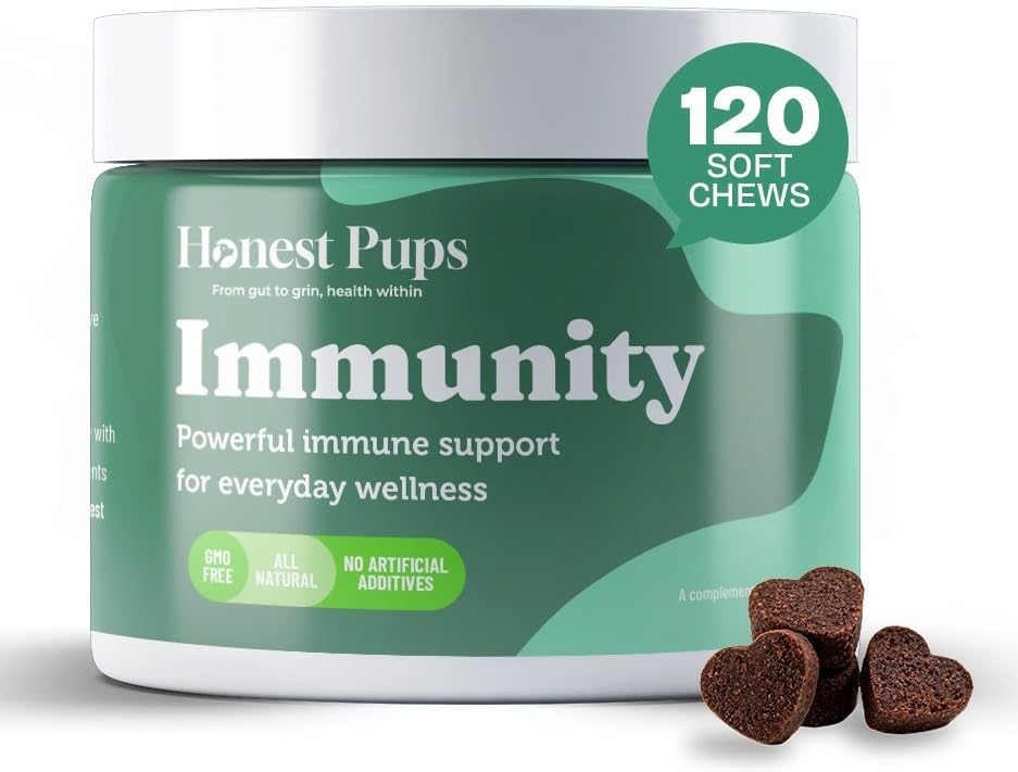 مکمل عضلانی حیوانات Honest Pups، 120 جویدنی