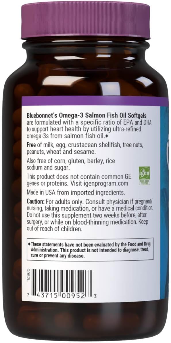کپسول روغن ماهی امگا ۳، BlueBonnet، 90 عدد