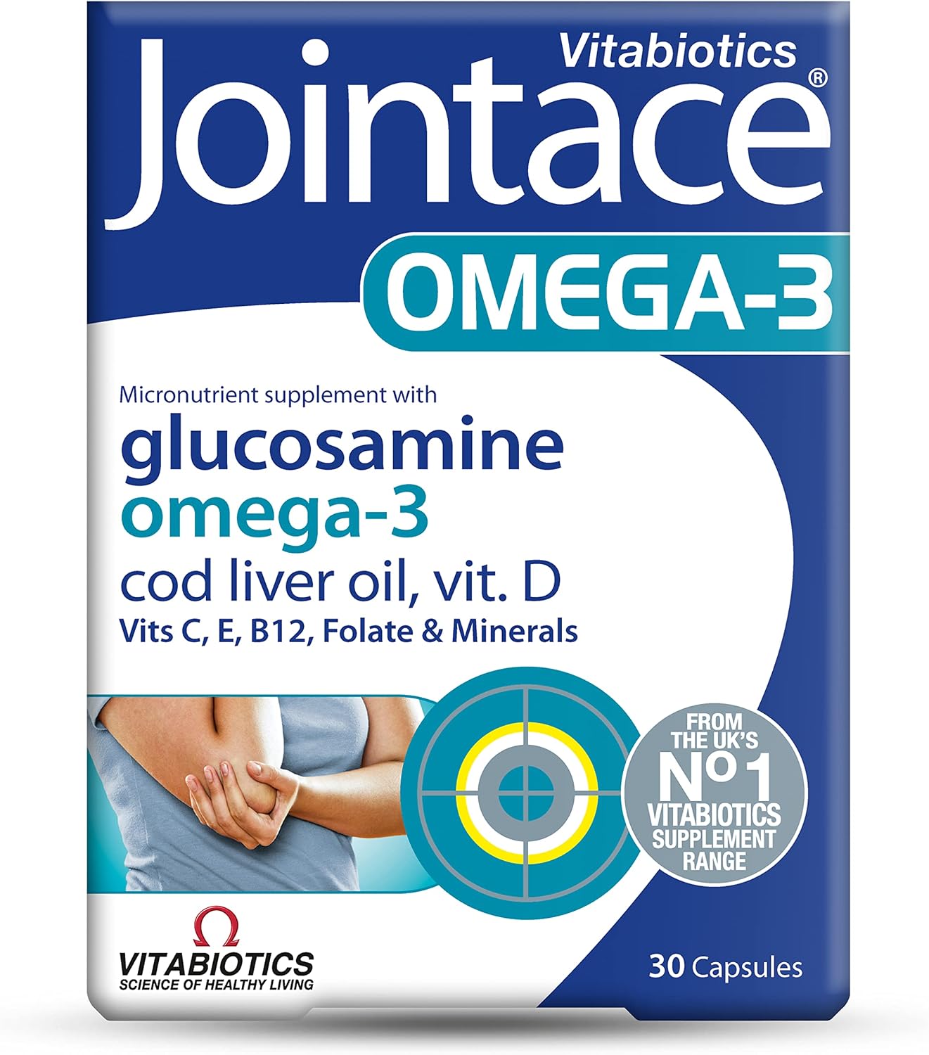 مکمل مو، پوست و ناخن حاوی امگا ۳، Jointace، مدل Jointace Omega-3، 30 کپسول
