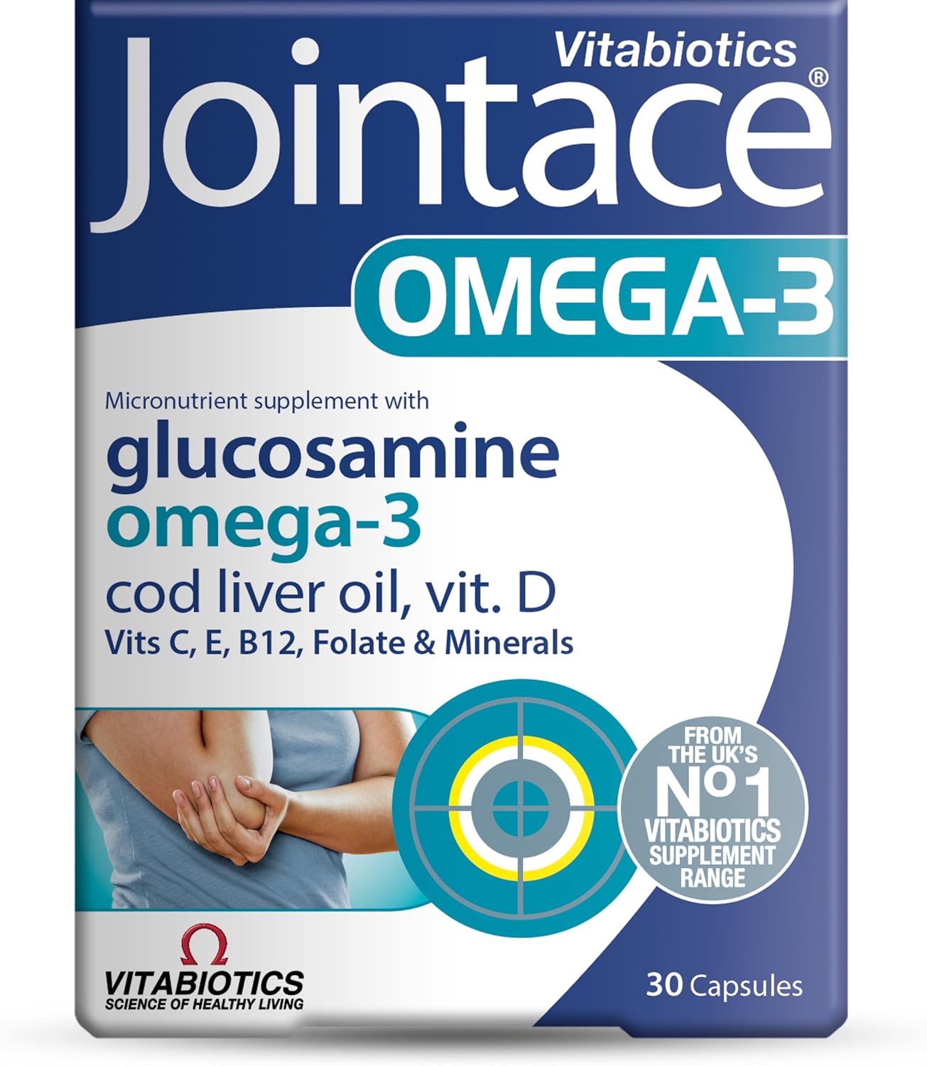 مکمل مو، پوست و ناخن حاوی امگا ۳، Jointace، مدل Jointace Omega-3، 30 کپسول