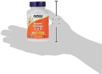مکمل گیاهی امگا ۳-۶-۹، NOW Foods، مدل Super Omega 3-6-9، 90 سافت‌ژل
