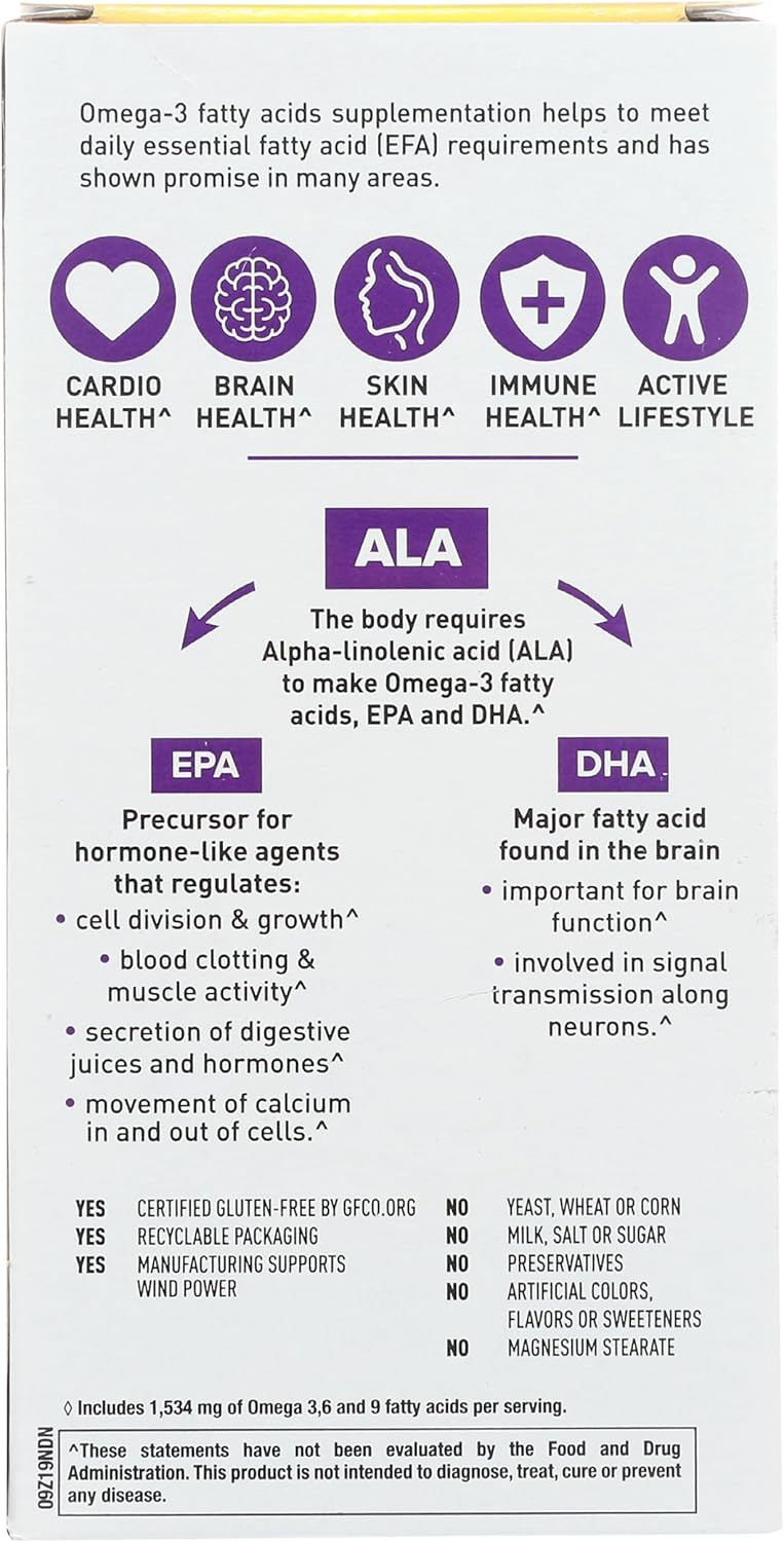 مکمل امگا ۳-۶-۹، Country Life، مدل Omega 3-6-9 Complete