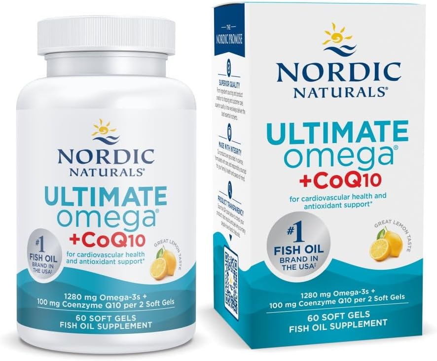 مکمل امگا ۳ و کوآنزیم Q10، Nordic Naturals، مدل Ultimate Omega