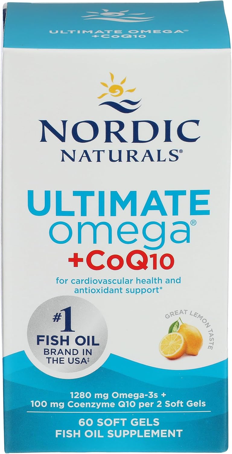 مکمل امگا ۳ و کوآنزیم Q10، Nordic Naturals، مدل Ultimate Omega
