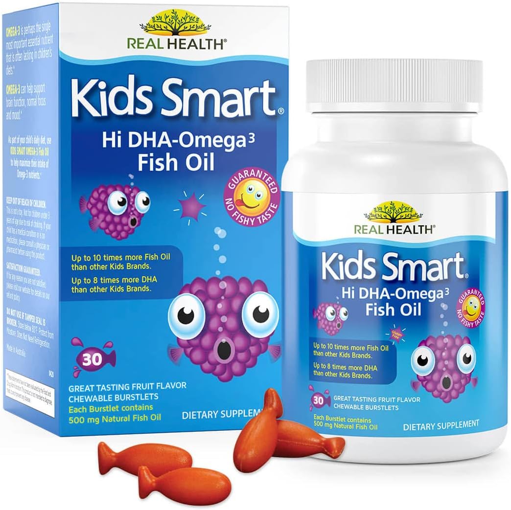 کپسول روغن ماهی امگا ۳، Bioglan، 30 عدد جویدنی، طعم توت