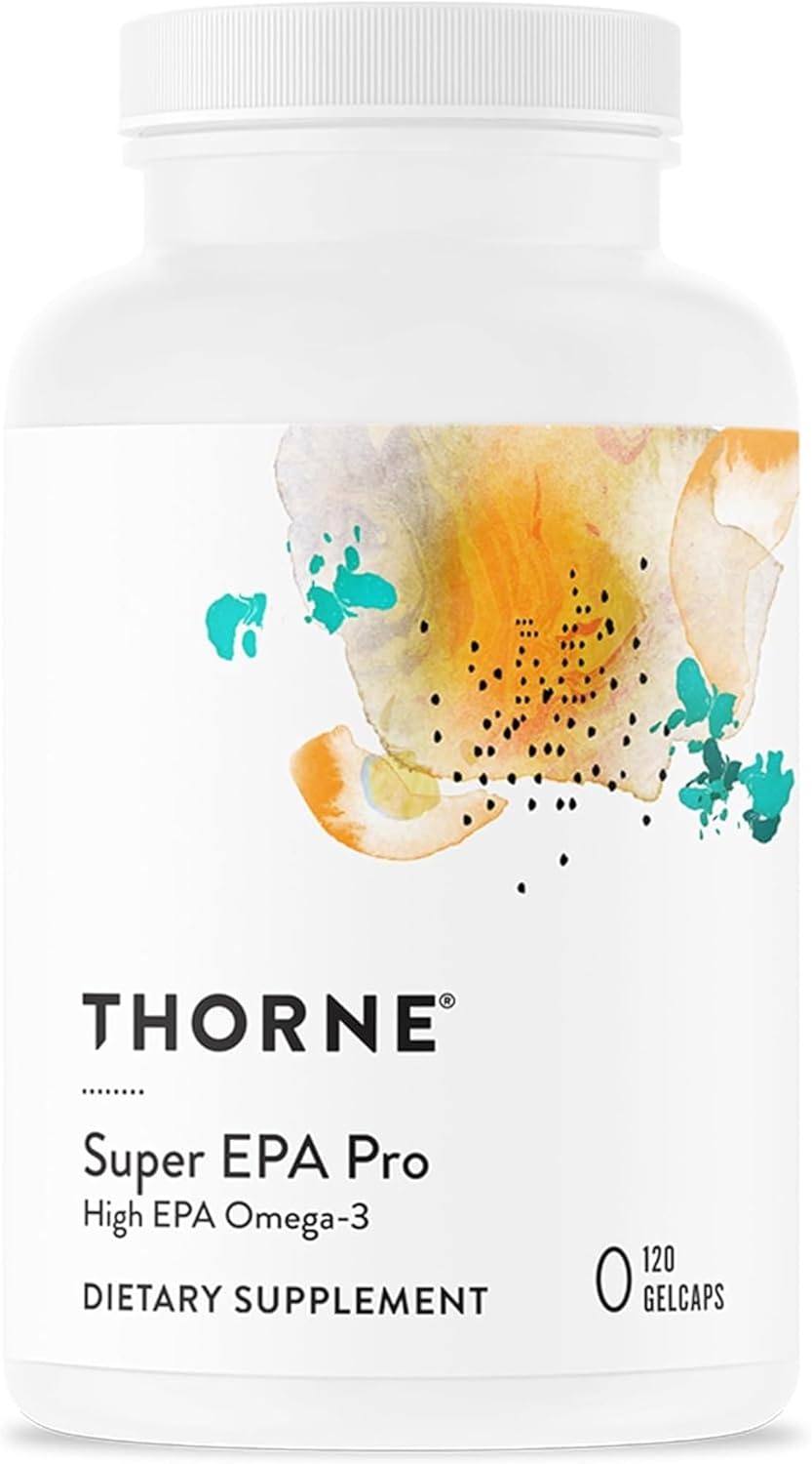 کپسول روغن ماهی امگا ۳، Thorne، مدل Super EPA Pro، 120 سروینگ