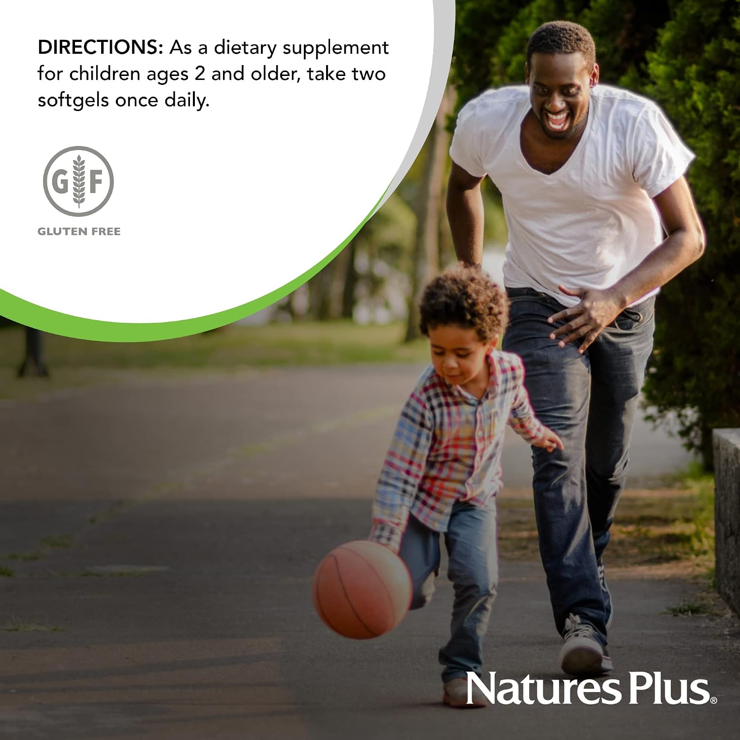 کپسول جویدنی امگا ۳ کودکان، Nature's Plus، 90 سافت‌ژل، طعم لیمو طبیعی